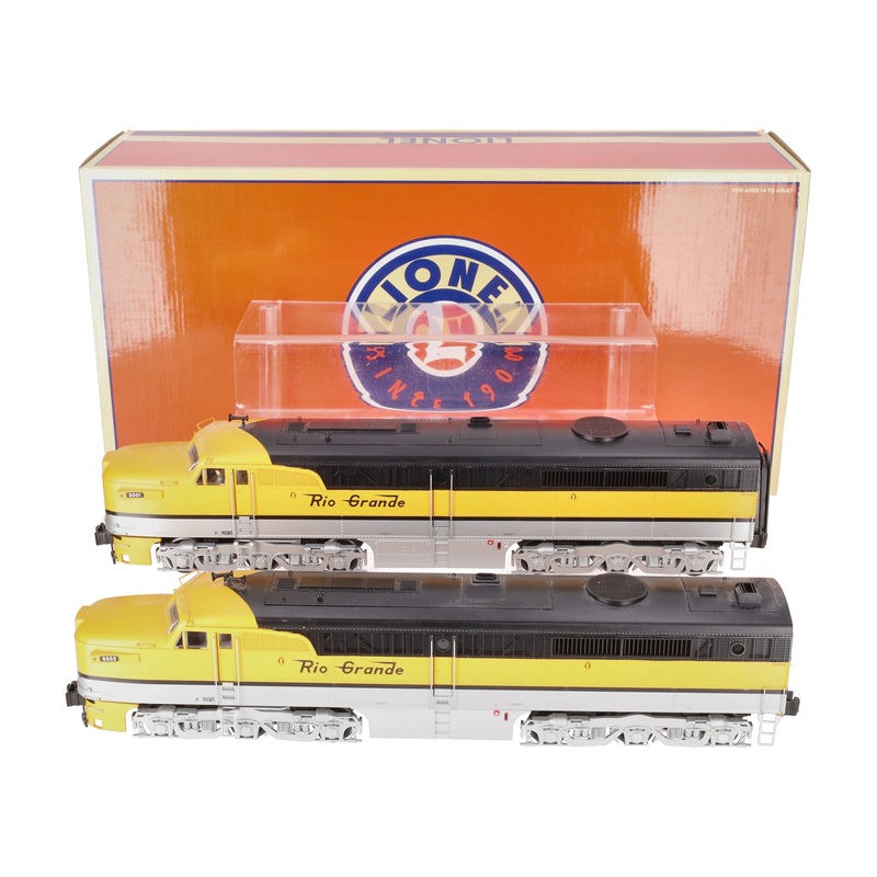 Lionel 6-82223 Rio Grande Legacy ALCO PA A-A Diesel Locomotive #6001/6003 EX/Box
