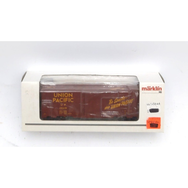 Marklin 45646-5 HO Scale Union Pacific Be Specific 40′ Box Car #190699 NIB