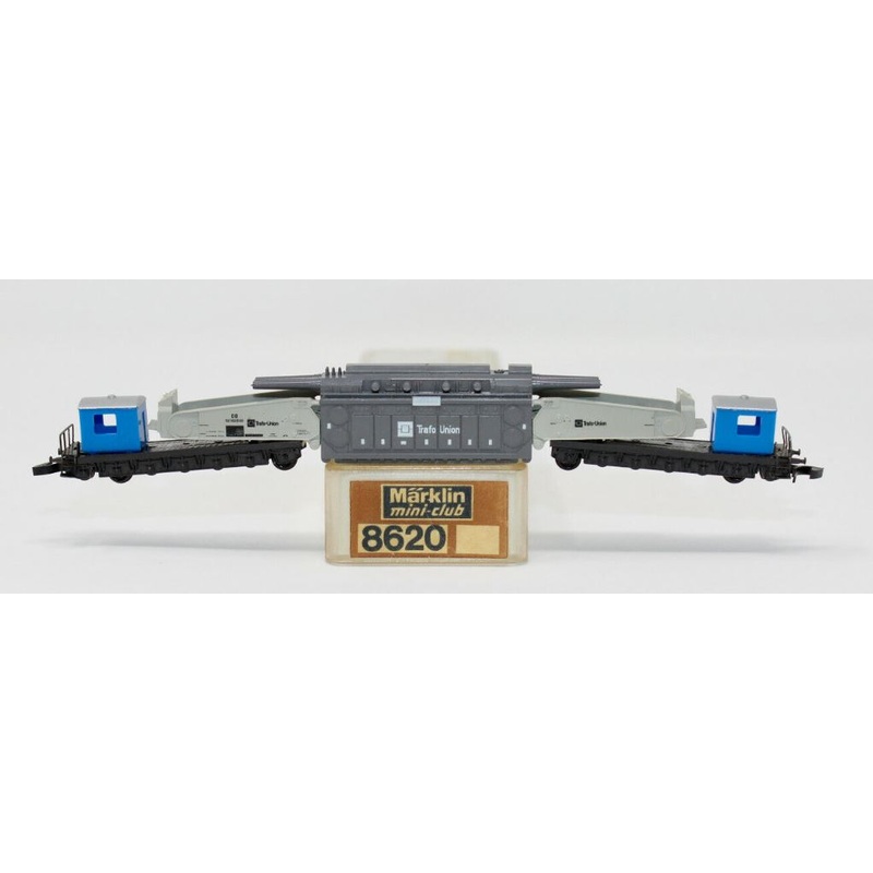 Marklin 8620 Z Scale Trafo Union Depressed Center Car with Load LN/Box