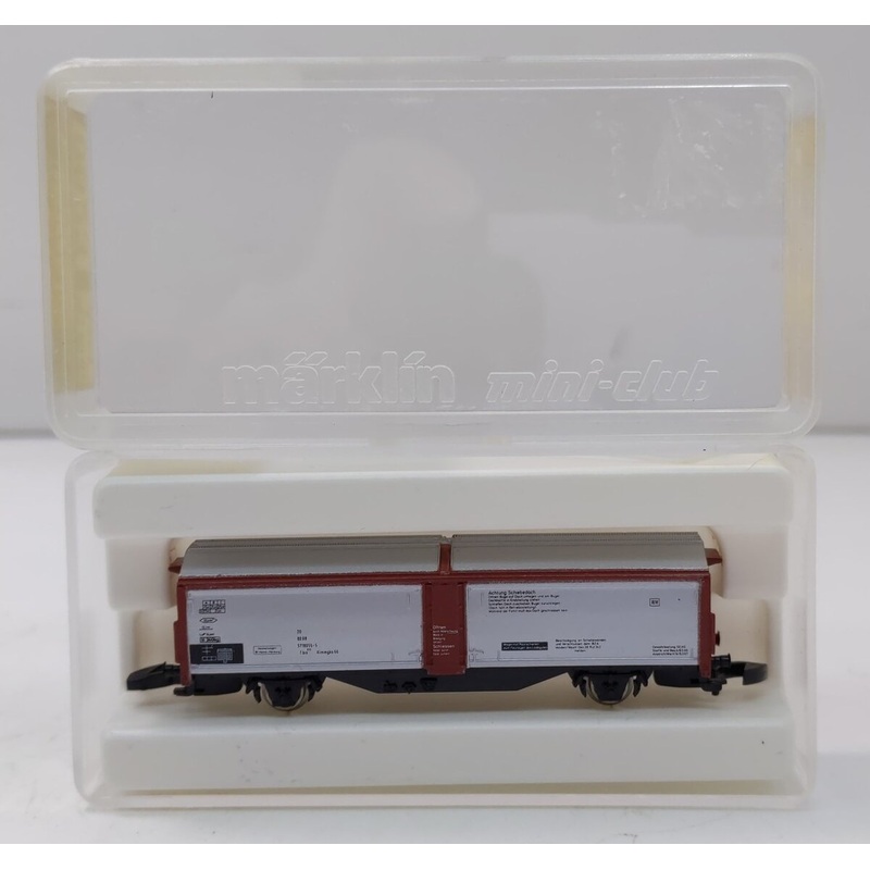 Marklin 8623 Z Scale Mini-Club DB Sliding Door Boxcar LN/Box