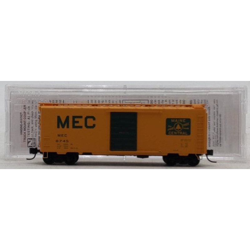 Micro-Trains 02000117 N Maine Central 40′ Single Door Boxcar #8745 EX/Box