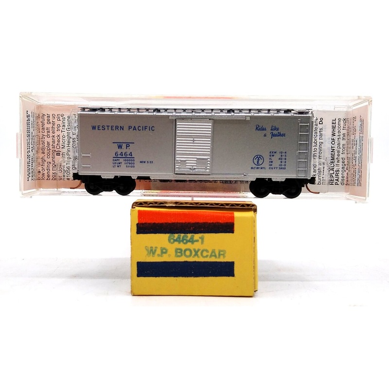 Micro-Trains 6464-1 N Western Pacific Boxcar #6464 MT/Box