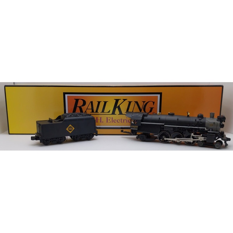 MTH 30-1772-1 O Gauge Erie 4-6-2 Imperial P47 Pacific Steam Engine w/PS3 EX/Box