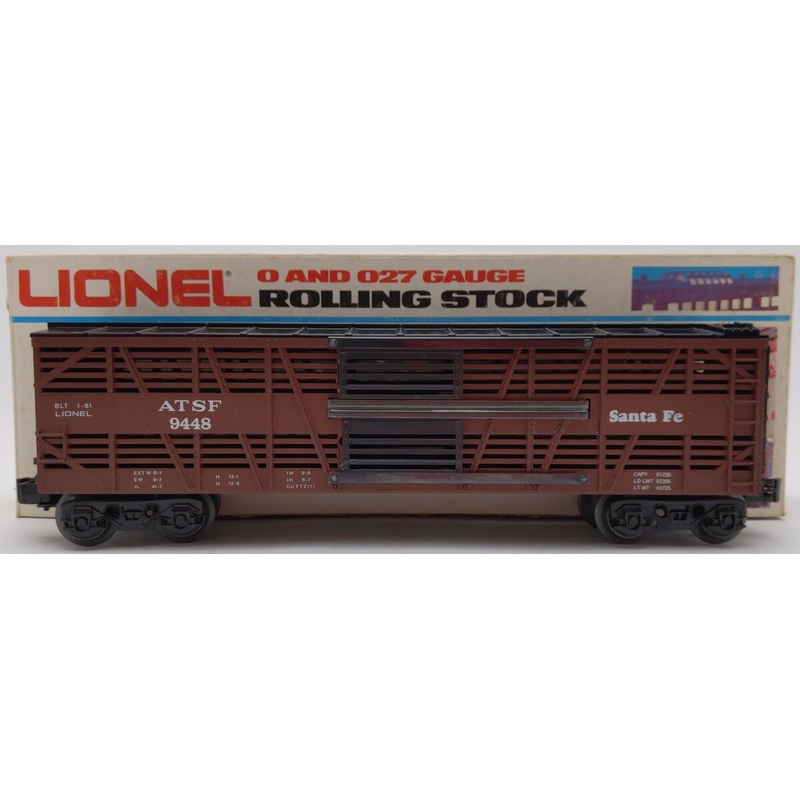 Lionel 6-9448 AT&SF Stock Car EX/Box