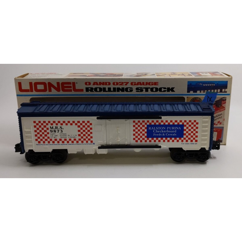Lionel 6-9873 O Gauge Ralston Purina Billboard Reefer Car #9873 LN/Box