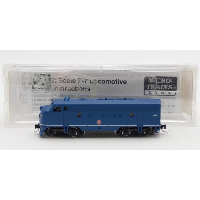 Micro-Trains 98001260 Z Missouri Pacific EMD F7-A Powered Diesel Locomotive #833 EX/Box