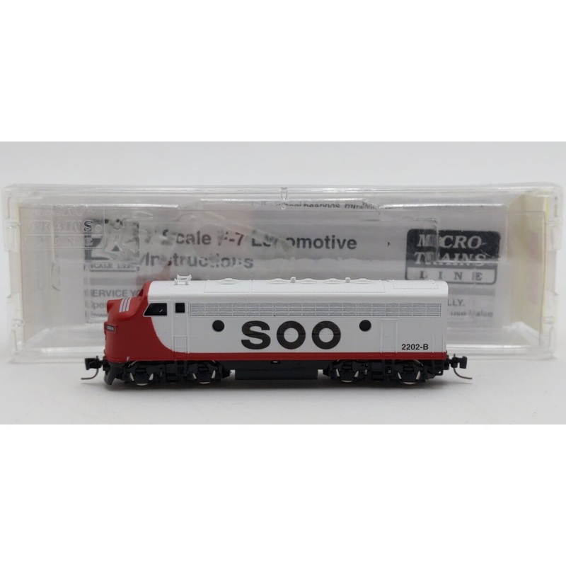 Micro-Trains 98001362 Z Soo Line EMD F7A – Standard DC #2202B LN/Box