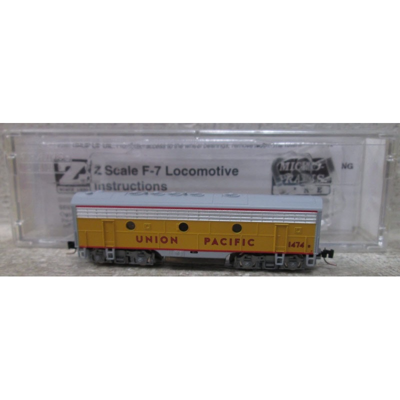 Micro-Trains 98002010 Z Union Pacific EMD F7B Diesel Locomotive #1474B LN/Box
