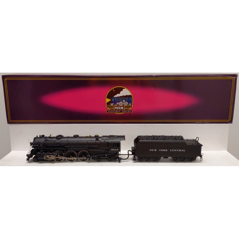 MTH 20-3020-1 O Gauge NYC Die-Cast J-1e Hudson Steam Locomotive #5344 w/PS1 LN/Box