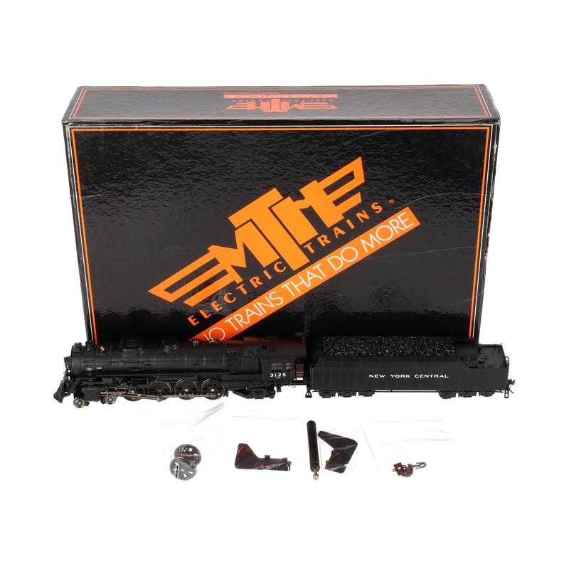 MTH 80-3127-1 HO NYC 4-8-2 L-4B Steam Locomotive w/ Tender – PS3 #3125 LN/Box