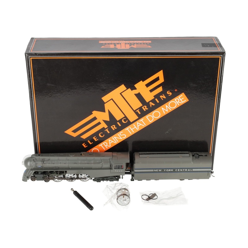 MTH 80-3233-1 HO NYC 4-6-4 Dreyfuss #5446/3.0/Boxpox Drivers EX/Box