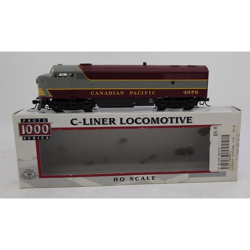 Proto 1000 500001 HO Canadian Pacific C-Liner Locomotive #4076 LN/Box