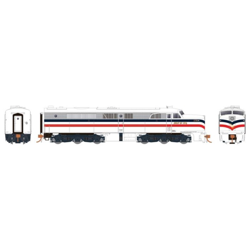 Rapido Trains 023539 HO American Freedom Train PA-1 Diesel Locomotive DCC #1776 NIB