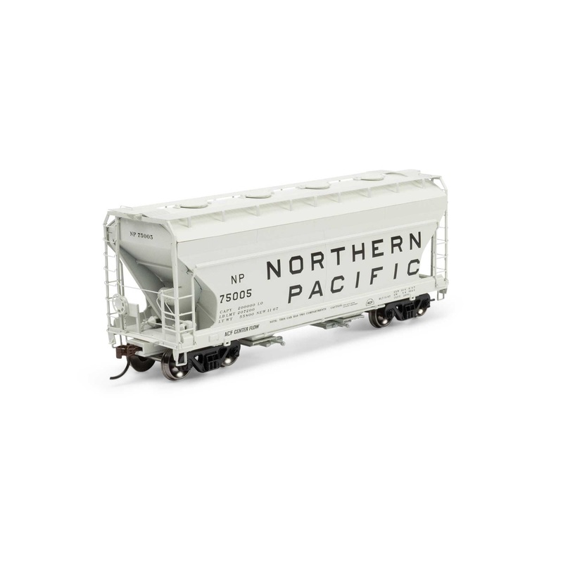 Athearn ATH-1689 HO Northern Pacific ACF 2970 Covered Hopper #75005