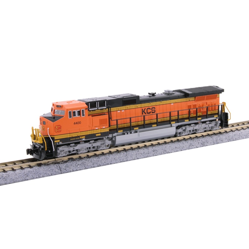 Kato 176-3519-DCC N KCS GE C44-9W Diesel Locomotive w/Pre-Installed DCC #4400