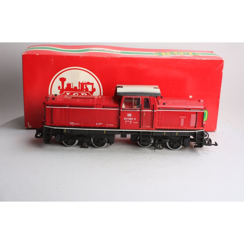 LGB 2051S G Scale German Federal Railroad Diesel Engine #251902-3 with Sounds EX/Box