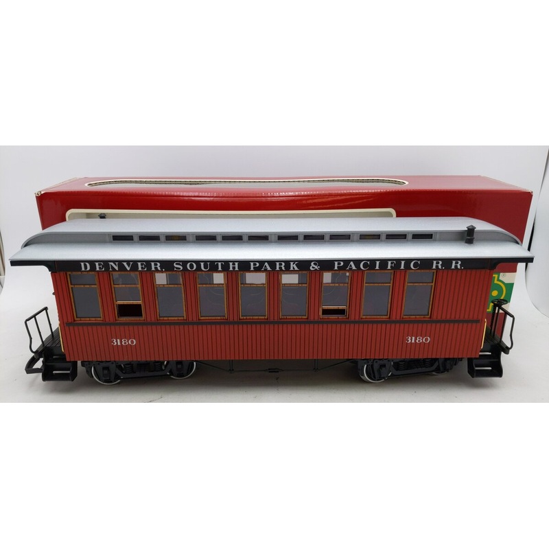 LGB 3180 G Scale Denver,South Park & Pacific Passenger Car EX/Box