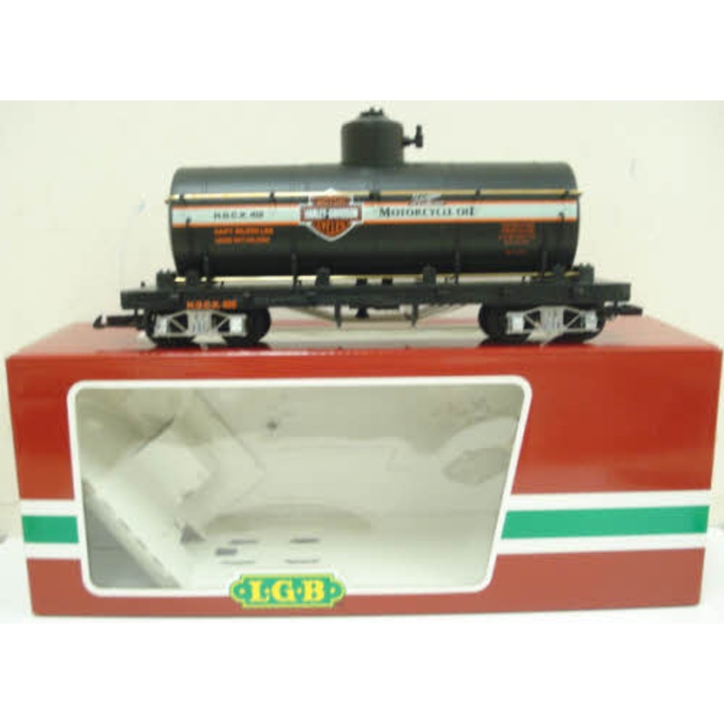 LGB 4080HD G Harley Davidson Limited Edition Single Dome Tank Car LN/Box