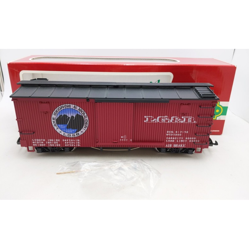 LGB 4267S Lake George & Boulder Box Car LN/Box