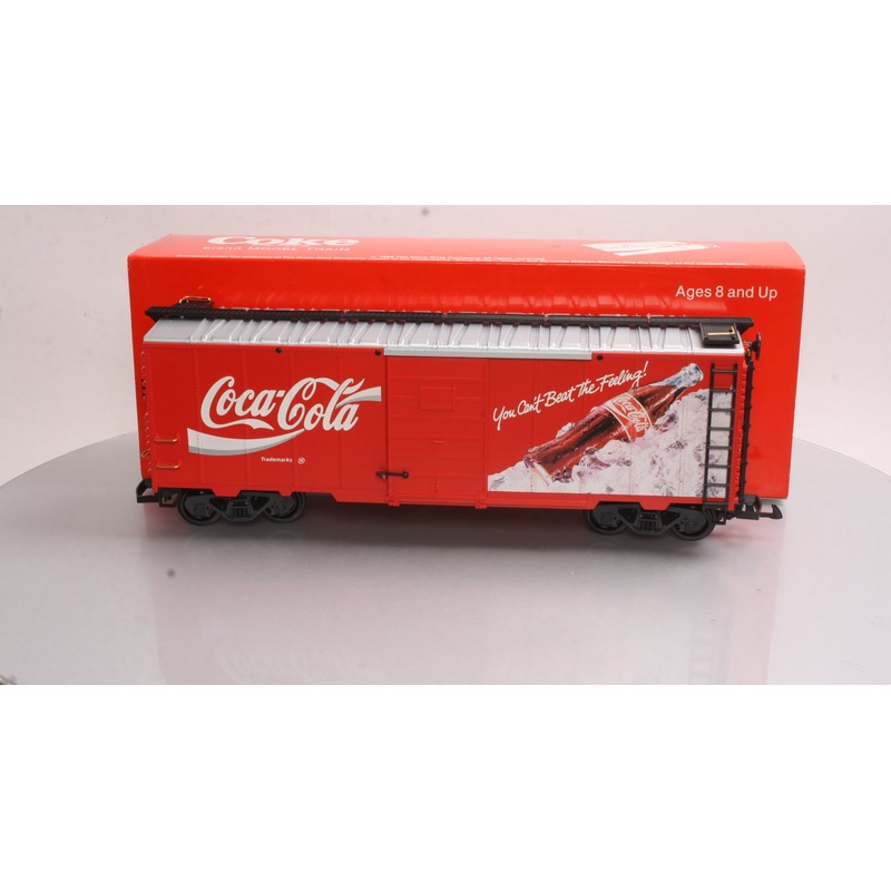 LGB 4391 Coca Cola Coke Can’t Beat The Real Thing Boxcar – Europe Only EX/Box