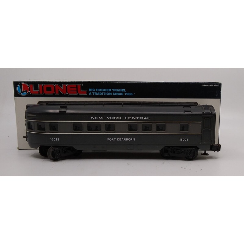 Lionel 6-16021 O Gauge New York Central ‘Fort Dearborn’ Observation Car EX/Box