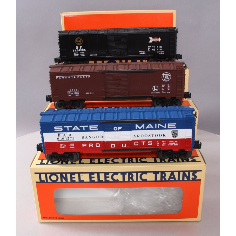 Lionel 6-19272 O Gauge 6464 Boxcars Series #4 Set LN/Box