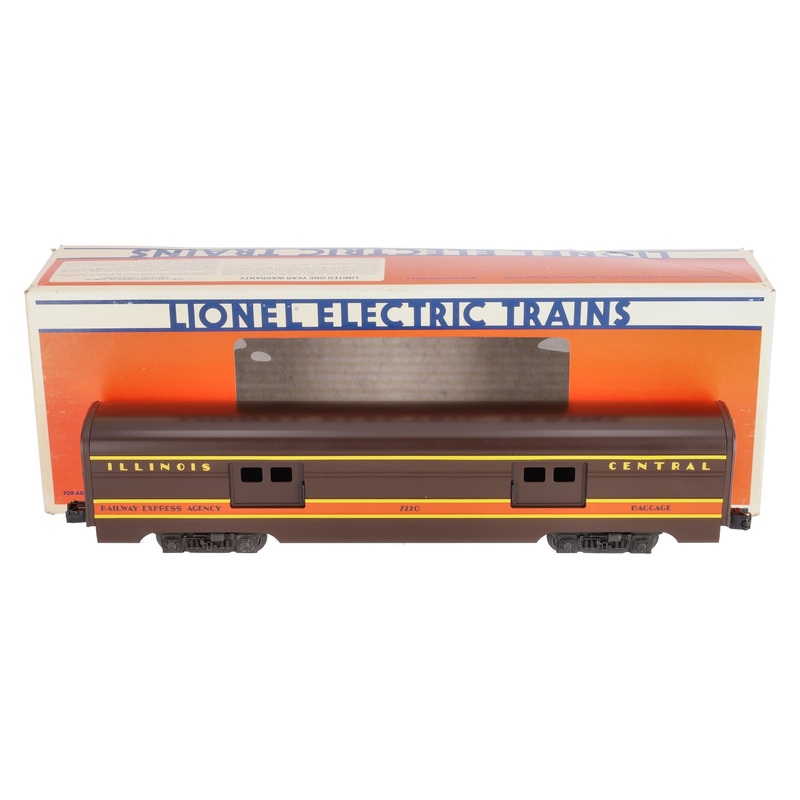 Lionel 6-7220 O Gauge Illinois Central Baggage Car #7220 EX/Box