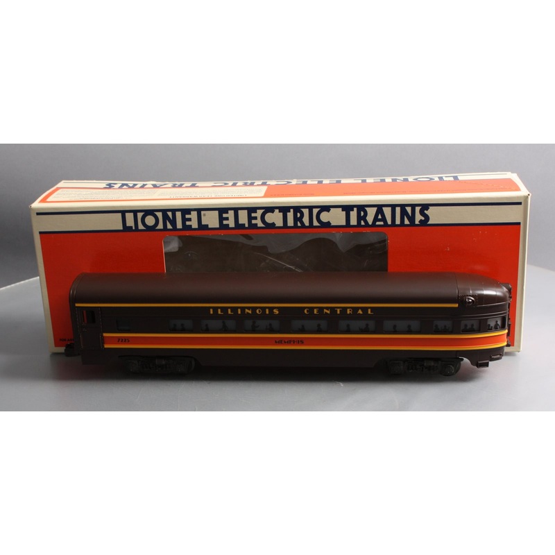 Lionel 6-7225 O Gauge Illinois Central Memphis Observation Car #7225 LN/Box