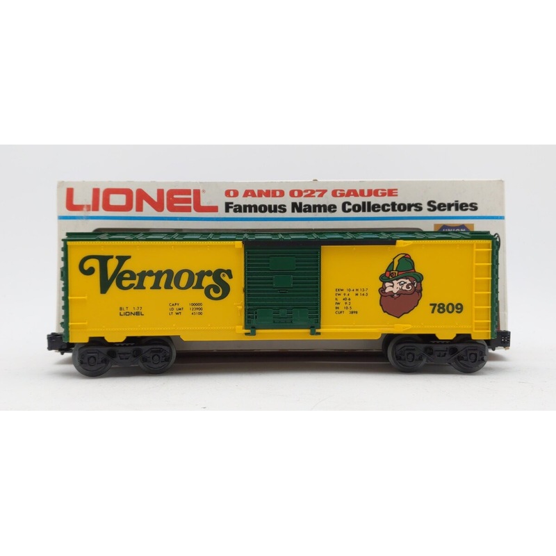 Lionel 6-7809 O Gauge Vernors Boxcar #7809 EX/Box