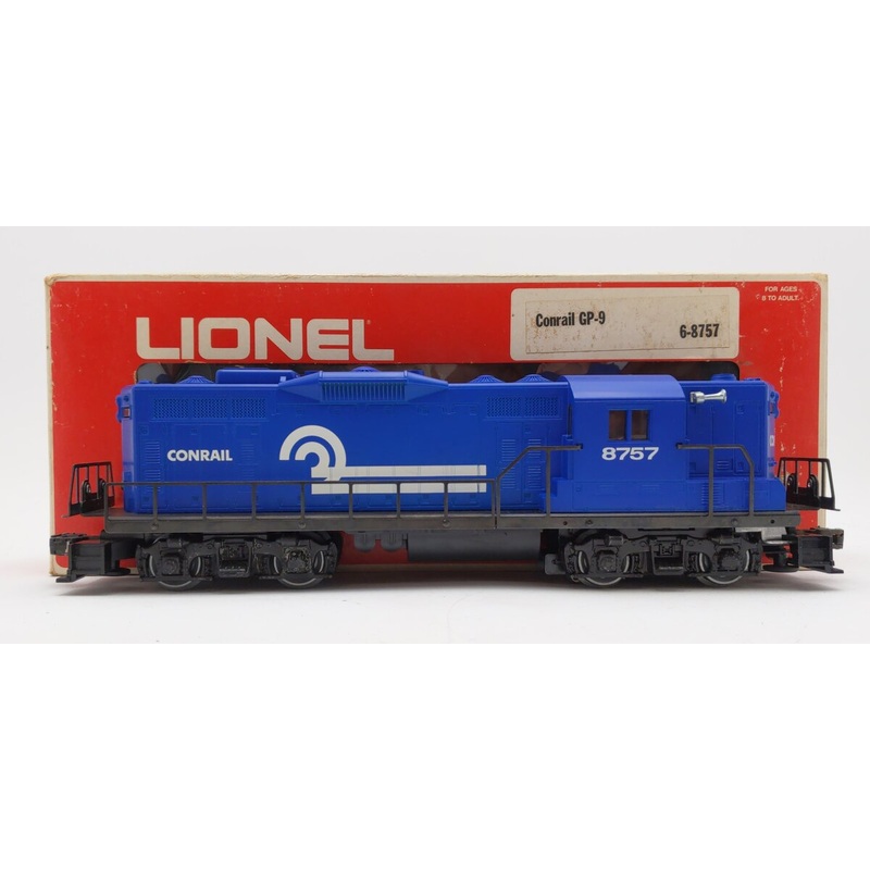 Lionel 6-8757 O Gauge Conrail GP-9 Diesel Locomotive VG/Box