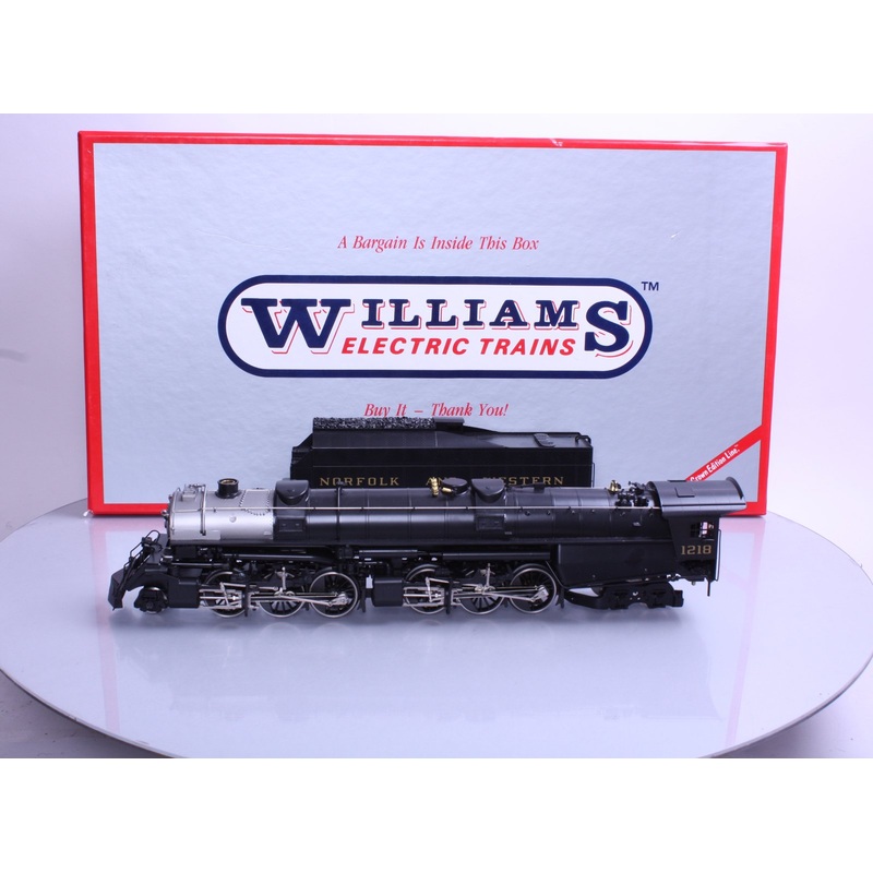 Williams BS-07 N&W BRASS 3-Rail Class A 2-6-6-4 Loco & Tender #1218 NIB