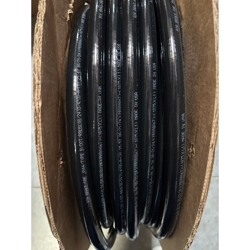 225-9049 SAE J844 TUBING I 3/4” OD BLACK Corrugated reel (sold by the foot)