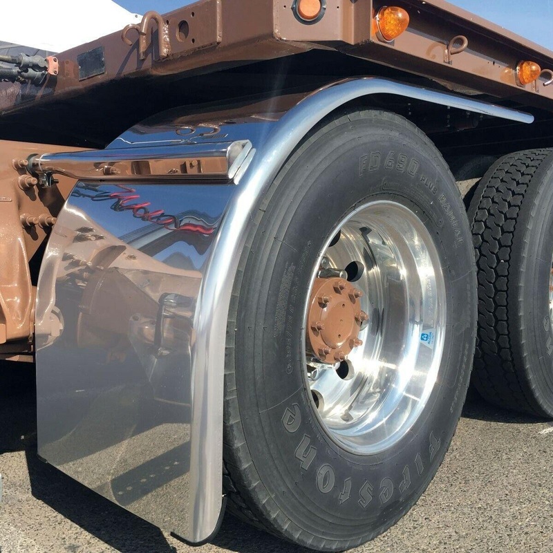 80 HEAVY DUTY STRAIGHT DROP 14 GA. HALF FENDER MOUNT KIT #TRX-SPC14