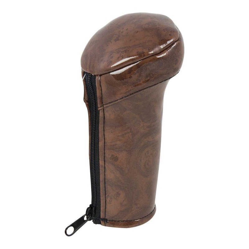 99867 shiny dark wood gear shift knob cover universal 18 15 13 10 speed truck 99867