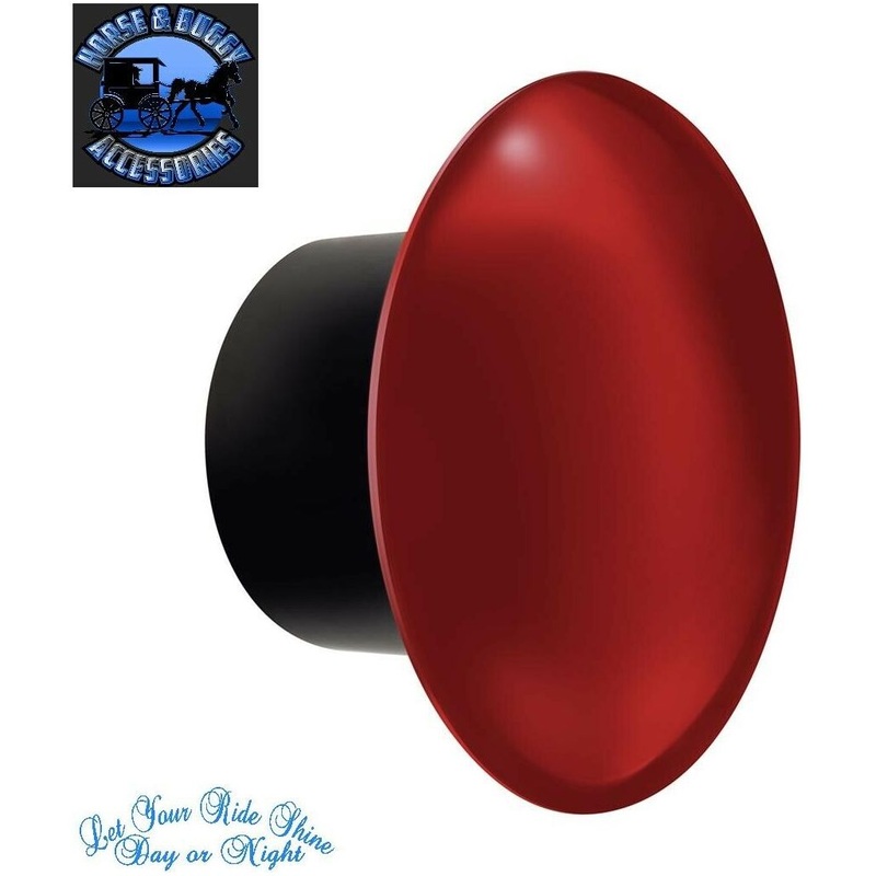 Aero Full-Moon Rear Axle Cover Kit matte red universal up-10346