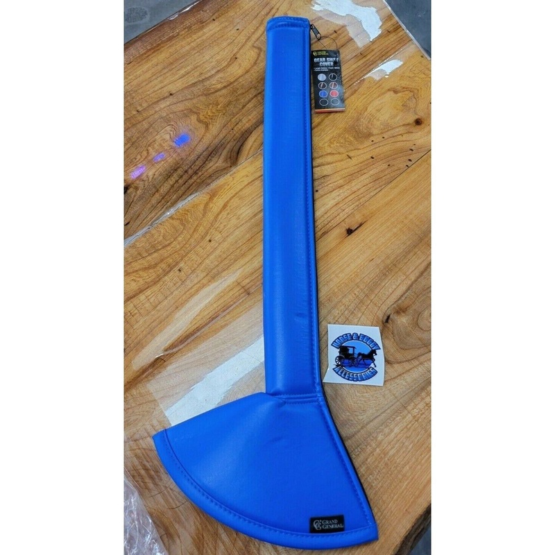 matte blue SHIFTER BOOT COVER 30 PETERBILT KENWORTH FREIGHTLINER new 99733