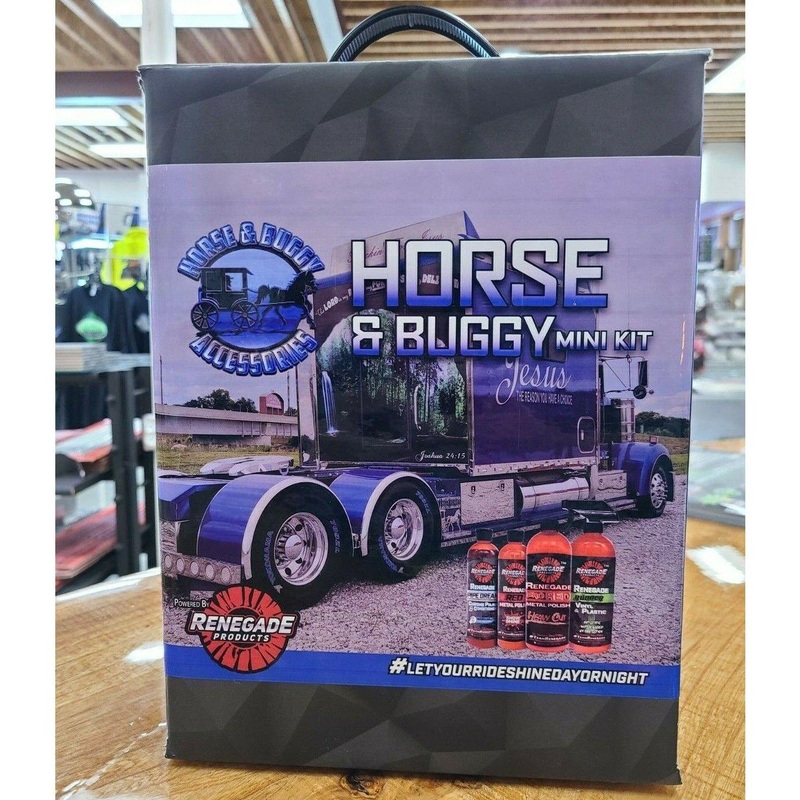 renegade let your ride shine day or night kit wheel, rubber, chrome polish new