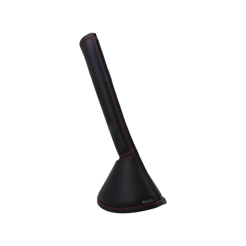 99676 SHIFTER BOOT COVER 17 black w/red stitching peterbilt kenworth universal