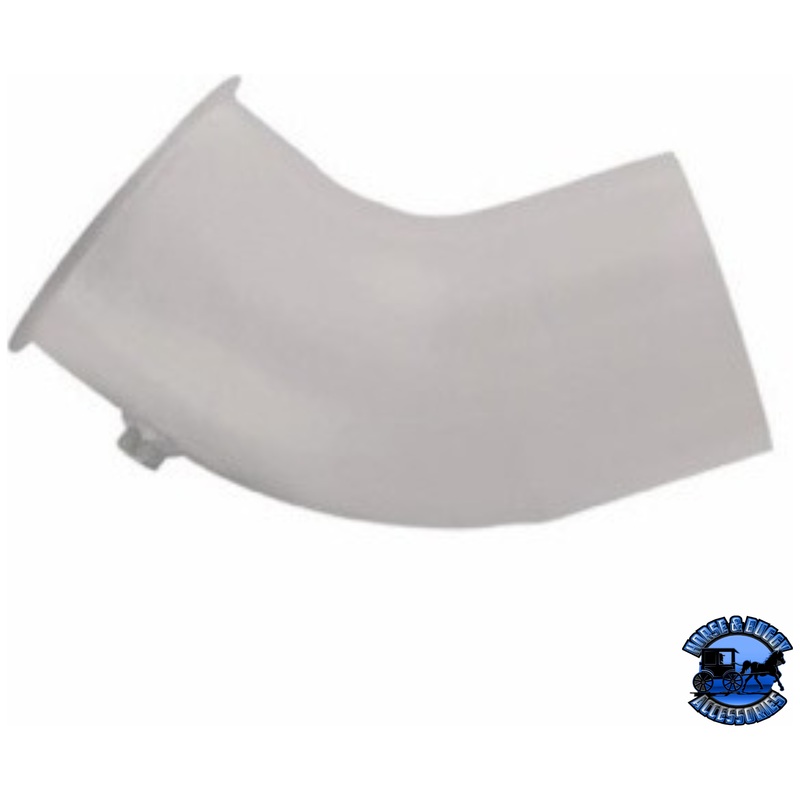 ALUMINIZED 58 DEGREE EXHAUST TURBO ELBOW FOR PETERBILT 379 #PB379-13430