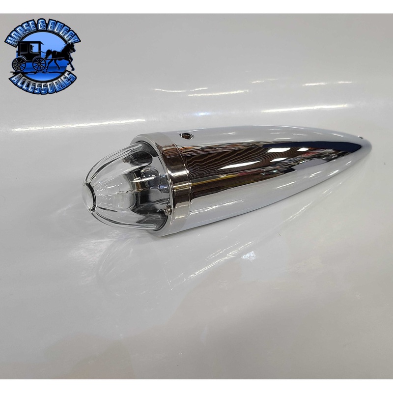 Clear Glass lens watermelon cab light with plastic housing (Includes hardware) (Choose bulb style)