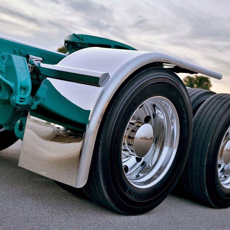 H-BA510HT Hogebuilt 80 Half Fender 430 Stainless Steel Pair #BA510HT