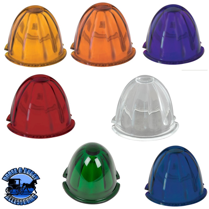 Original Watermelon Real Glass Lens’s Replacement (choose color) for 3 1/2 lights
