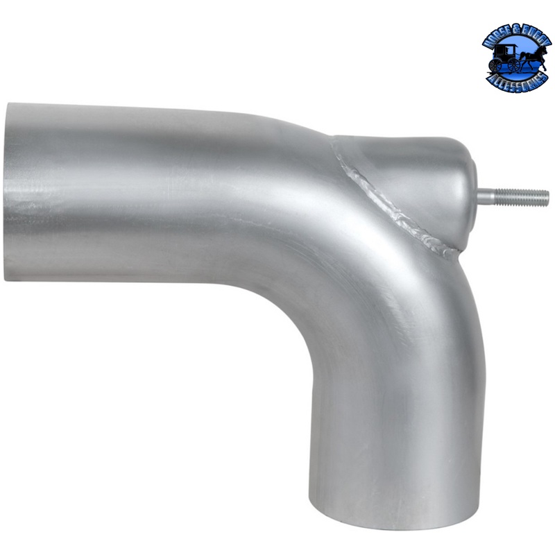 UNITED PACIFIC ALUMINIZED EXHAUST ELBOW FOR FREIGHTLINER CENTURY 04-17476-000 #FLCE-17476-000