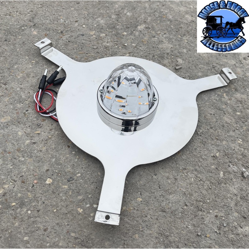 Watermelon Air Cleaner adapter plate, push-top style air breather (Sold in pairs) #51856