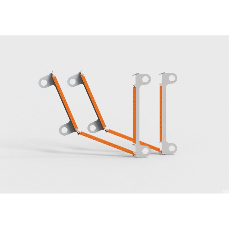 Kenworth W990 Intake Brackets (no lights included) sold separate sp-172513