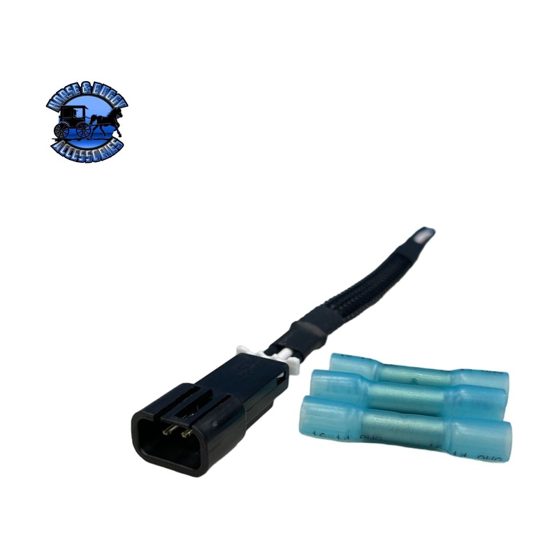 PL-20102 Interior Dome Light Male Plug (T600/T660/T680/T800/W900/579)