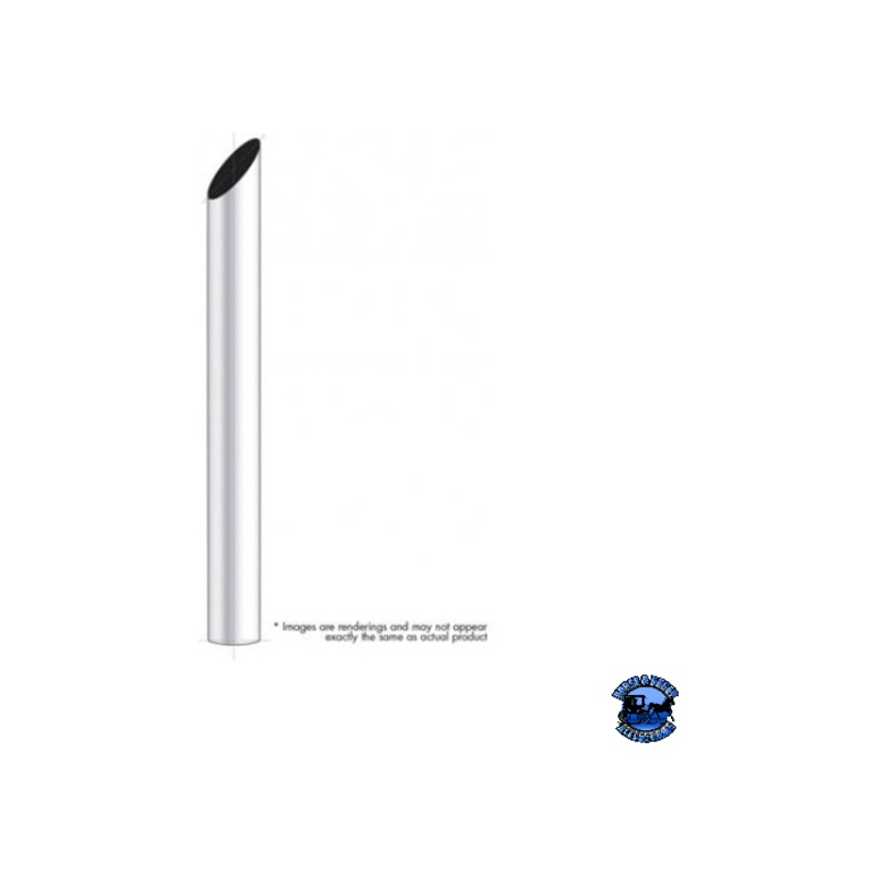 UNITED PACIFIC 5 MITRED PLAIN BOTTOM EXHAUST