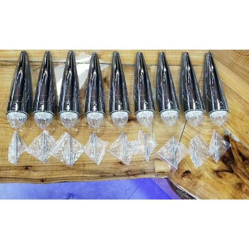 Watermelon Grakon 1000 Cab 19 c/Amber LED Light Truck Set of 9 universal 39824