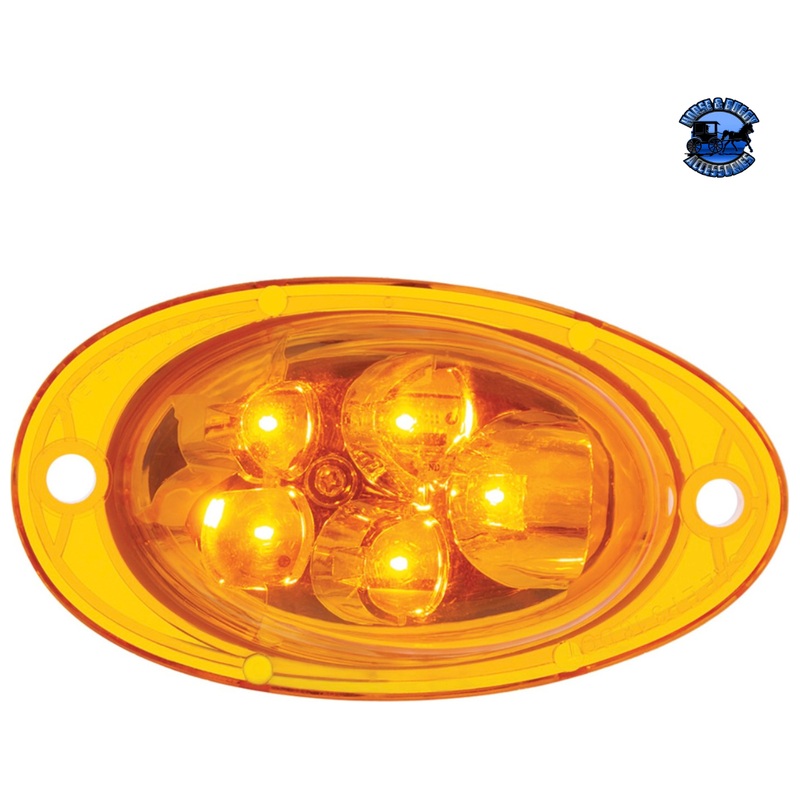 5 LED TURN SIGNAL LIGHT FOR 2008-2017 FREIGHTLINER CASCADIA – SLOPE LENS #36809