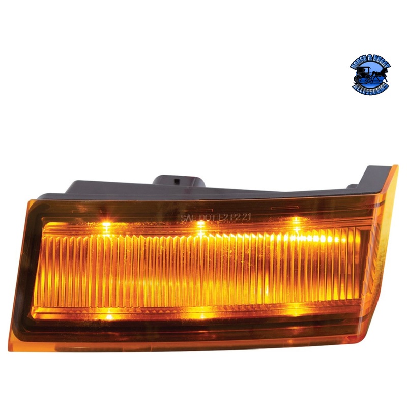 6 LED AMBER TURN SIGNAL LIGHT FOR 2018-2024 FREIGHTLINER CASCADIA – COMPETITION SERIES (Choose Side)